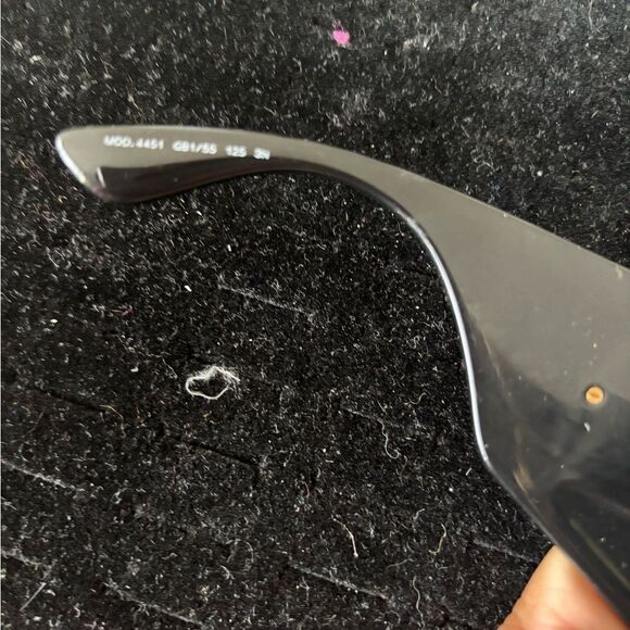 Versace 4451 GB1/55 Sunglasses Mirrored Unisex Maxi Medusa Biggie Shield Eyewear - Picture 5 of 14